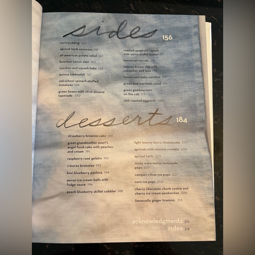 🍊Food Network Endless Summer Cookbook - Katie Lee - Picture 5 of 6